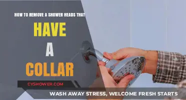 Easy Steps to Remove Collared Shower Heads: A Quick Guide