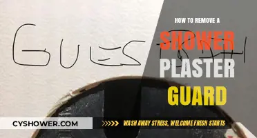 Easy Steps to Remove a Shower Plaster Guard Safely