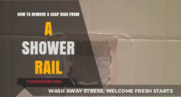 Easy Steps to Remove a Soap Dish from Your Shower Rail
