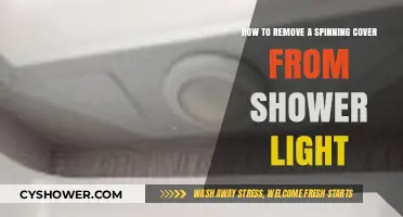 Easy Steps to Safely Remove a Spinning Shower Light Cover