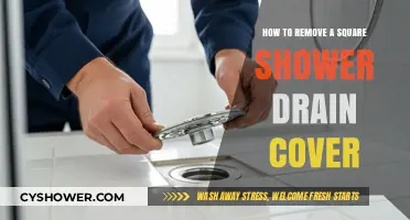 Easy Steps to Remove a Square Shower Drain Cover