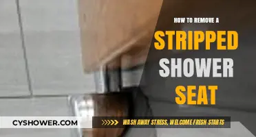 Fixing a Stripped Shower Seat: Easy DIY Removal and Repair Guide