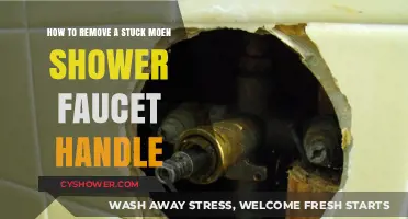 Quick Fix: Removing a Stuck Moen Shower Faucet Handle Easily