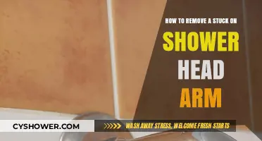 Quick Fix: Removing a Stuck Shower Head Arm Easily