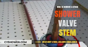 Quick Fix: Removing a Stuck Shower Valve Stem Easily