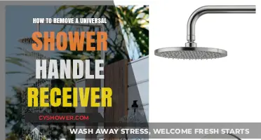 Easy DIY Guide: Removing a Universal Shower Handle Receiver