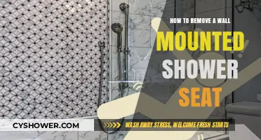 Easy Steps to Safely Remove a Wall-Mounted Shower Seat