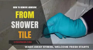 Effective Ways to Remove Adhesive from Shower Tile Surfaces Easily