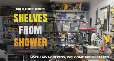 Effortless Tips for Removing Adhesive Shower Shelves Without Damage