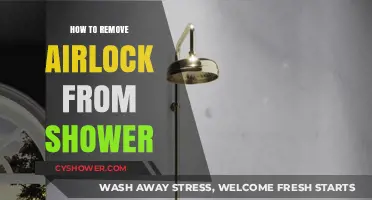 Quick Fix: Removing Airlock from Your Shower in Simple Steps