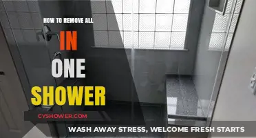 Step-by-Step Guide: Removing an All-in-One Shower Unit Easily