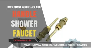 Easy DIY Guide: Removing and Replacing a Single Handle Shower Faucet