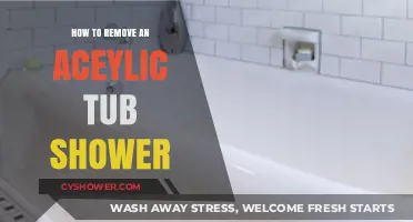 Step-by-Step Guide to Removing an Acrylic Tub Shower Easily