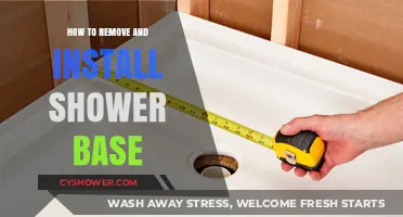 DIY Shower Base Replacement: Step-by-Step Removal and Installation Guide