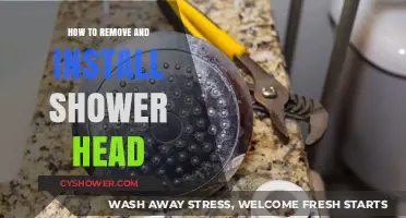 Easy Shower Head Replacement: Removal and Installation Guide