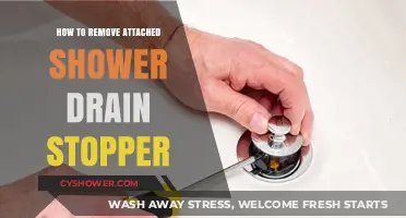 Easy Steps to Remove an Attached Shower Drain Stopper