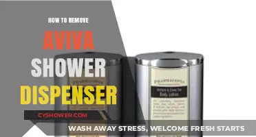 Easy Steps to Remove Your Aviva Shower Dispenser Hassle-Free