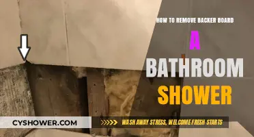 Efficiently Removing Backer Board from Your Bathroom Shower: A Step-by-Step Guide