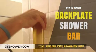 Easy Steps to Remove Your Backplate Shower Bar: A DIY Guide