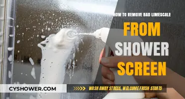 Effective Ways to Remove Stubborn Limescale from Your Shower Screen