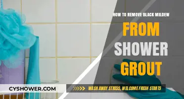 Effective Ways to Remove Black Mildew from Shower Grout Easily
