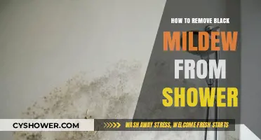 Effective Ways to Eliminate Black Mildew from Your Shower
