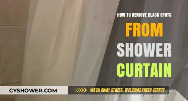 Effective Ways to Remove Black Spots from Your Shower Curtain