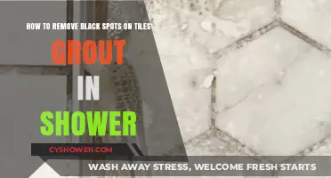 Effective Ways to Remove Black Spots on Shower Tile Grout