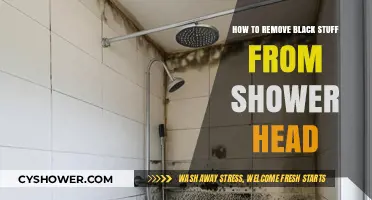 Effective Ways to Remove Black Buildup from Your Shower Head