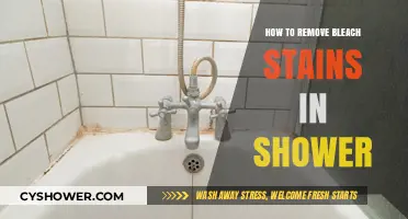 Effective Ways to Remove Bleach Stains from Your Shower