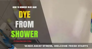 Effective Tips to Remove Blue Hair Dye Stains from Your Shower