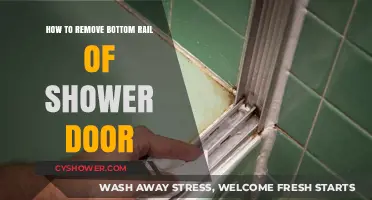 Easy Steps to Remove Your Shower Door’s Bottom Rail