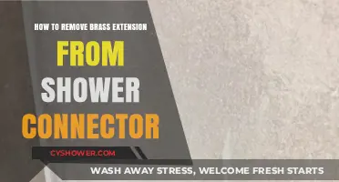 Easy Steps to Remove Brass Extension from Shower Connector