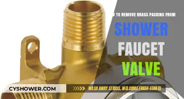 Efficiently Remove Brass Packing from Shower Faucet Valve: A Step-by-Step Guide