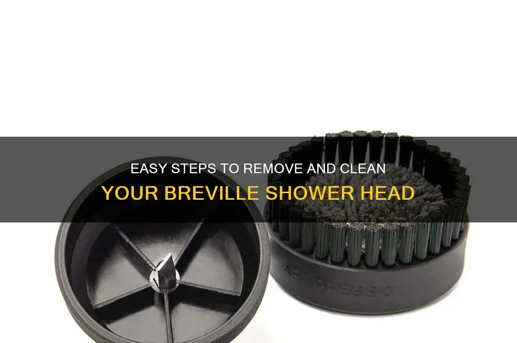 how to remove breville shower head