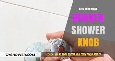 Fix Your Shower: Easy Steps to Remove a Broken Knob
