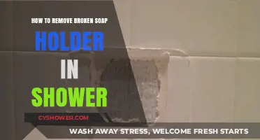 Easy Steps to Remove a Broken Soap Holder in Your Shower