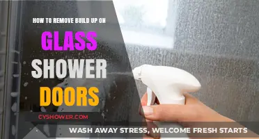 Effective Ways to Remove Stubborn Build-Up on Glass Shower Doors