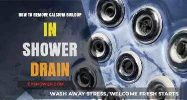 Effective Ways to Remove Calcium Buildup in Your Shower Drain