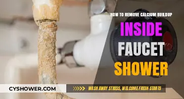 Effective Ways to Remove Calcium Buildup Inside Your Shower Faucet