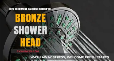 Effective Tips to Remove Calcium Buildup from Oil-Rubbed Bronze Shower Heads
