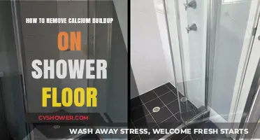 Effective Ways to Remove Calcium Buildup from Your Shower Floor