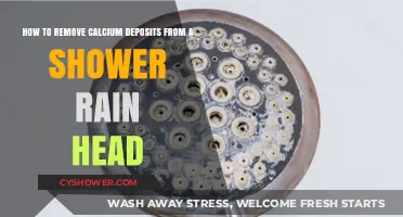 Effective Ways to Remove Calcium Deposits from Your Shower Rain Head