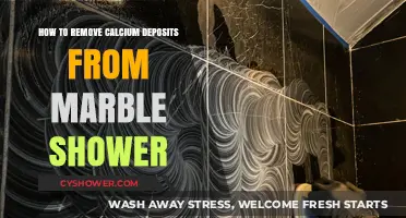 Effective Ways to Remove Calcium Deposits from Marble Showers