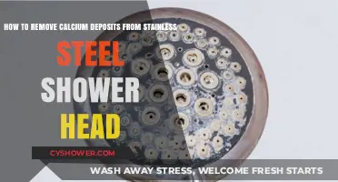 Effective Ways to Remove Calcium Deposits from Stainless Steel Shower Heads