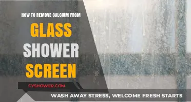 Effective Ways to Remove Calcium Buildup from Glass Shower Screens