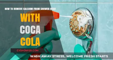 Dissolve Calcium Buildup: Clean Shower Heads with Coca-Cola Easily