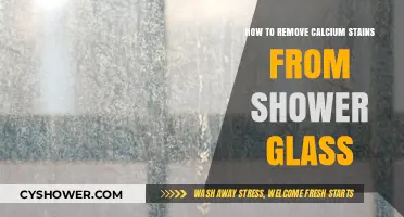 Effective Ways to Remove Calcium Stains from Shower Glass