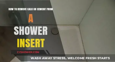 Effective Tips for Removing Caulk or Cement from Shower Inserts