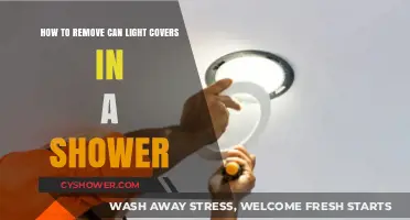 Easy Steps to Safely Remove Shower Can Light Covers